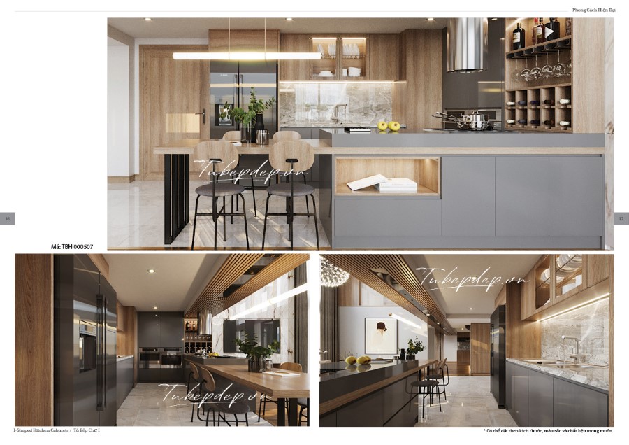 Thiết kế phòng bếp hiện đại
